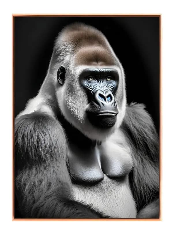 Silverback Gorilla Plakat