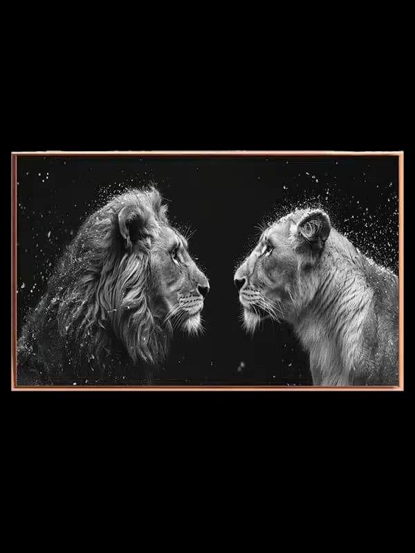 Lion Pair Plakat