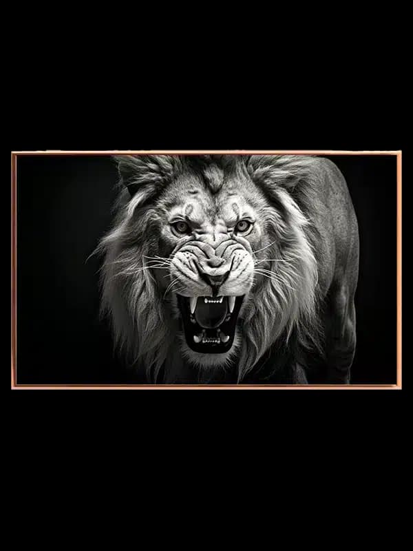 Lion Roaring Plakat