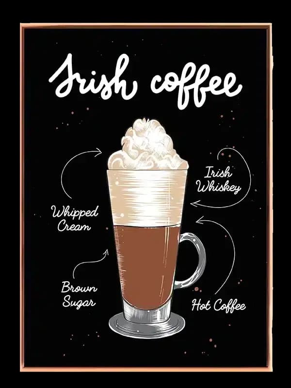 Irish Coffee Plakat