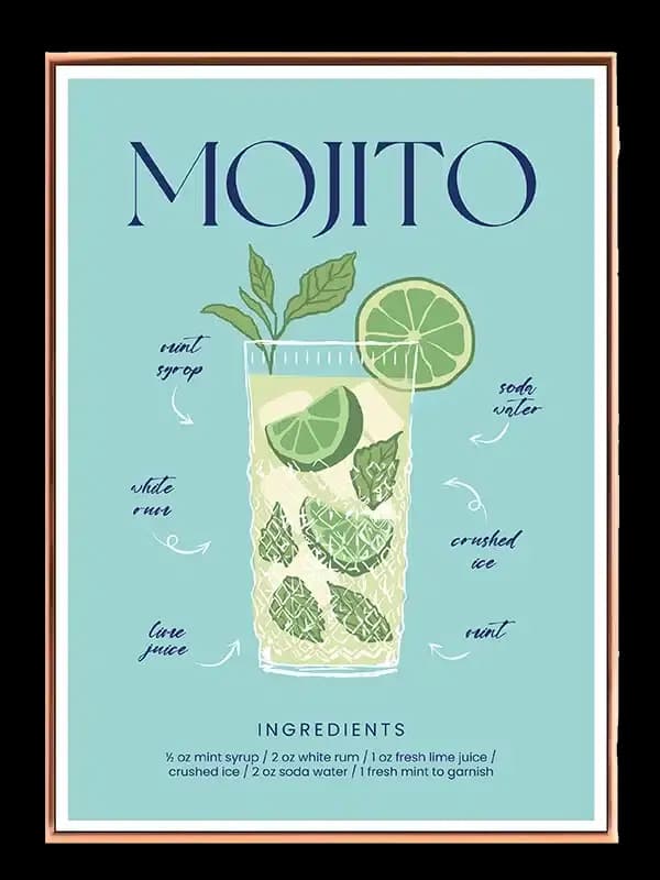 Mojito Plakat