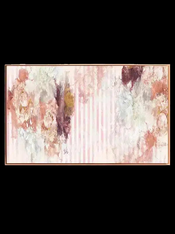Blush Floral Veil Plakat