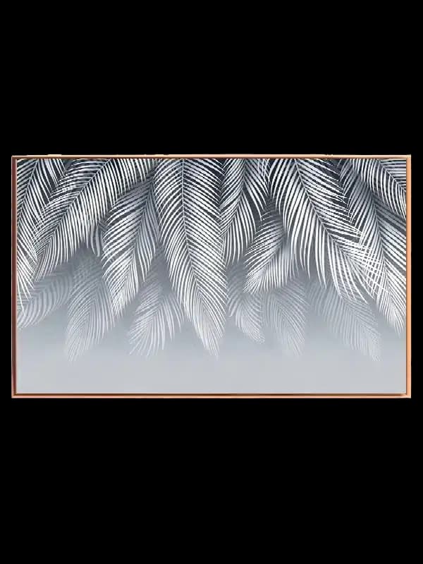 Silver Palm Veins Plakat