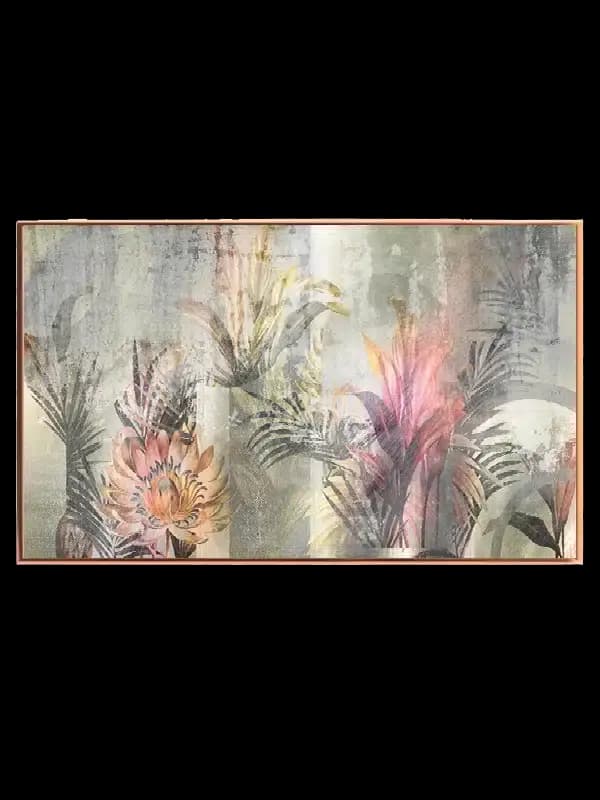Faded Tropical Bloom Plakat