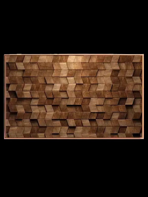 Wooden Cube Rhythm Plakat