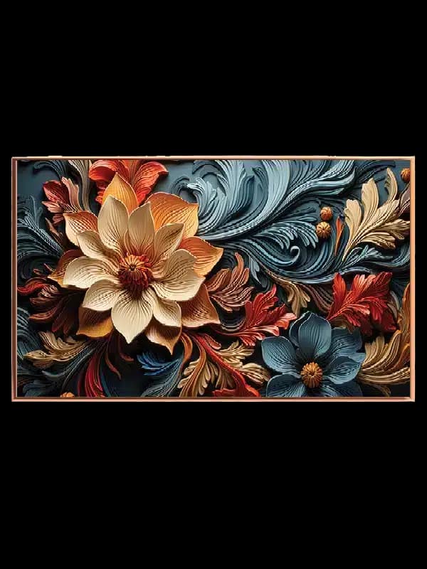 Ornate Floral Harmony Plakat