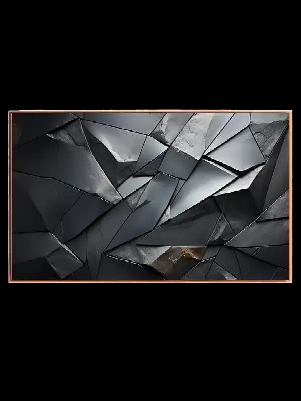 Fragmented Slate Composition Plakat