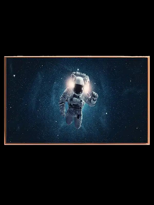 Grafisk Astronaut i Stjernestøv