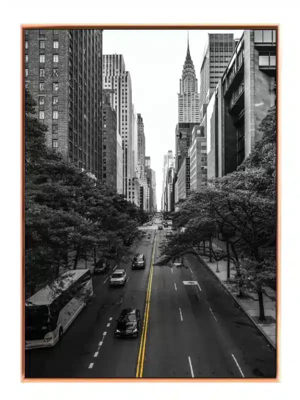 Chrysler Building Over Park Avenue