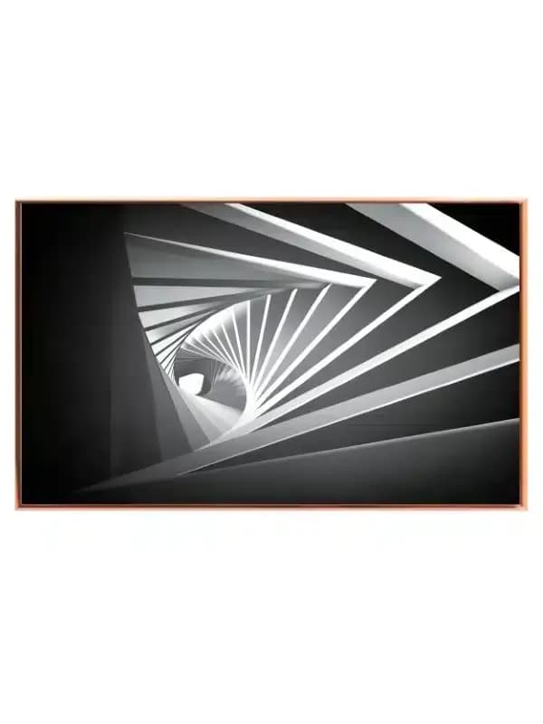 Spiraltrappe i Grafisk Perspektiv