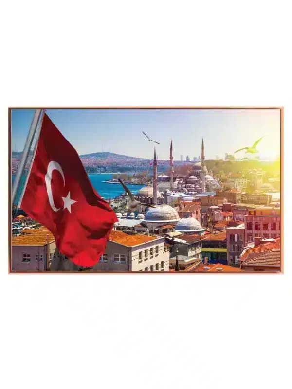 Solrig Udsigt Over Istanbul