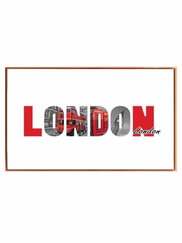 London Iconic Letters Design