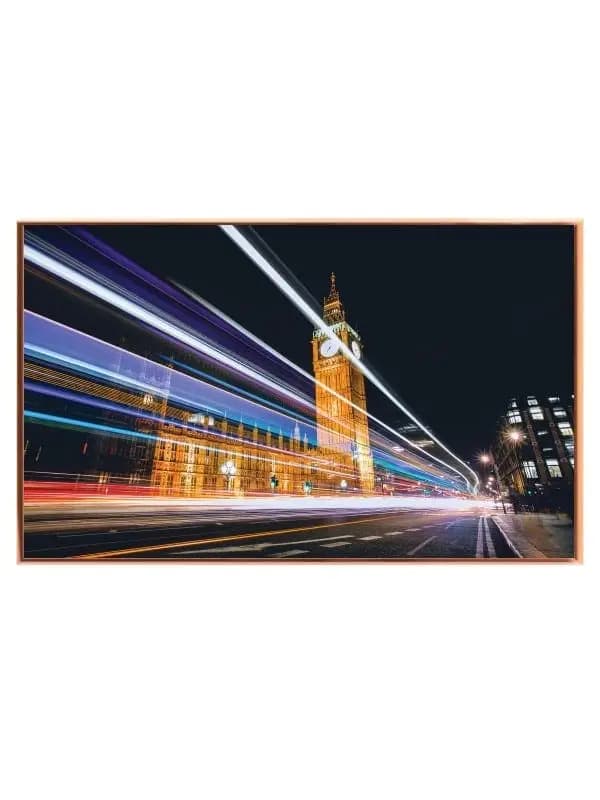 Big Ben Night Light Trails