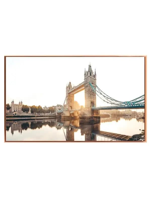 Tower Bridge At Sunrise