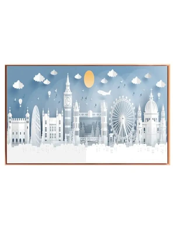 London Skyline Paper Art