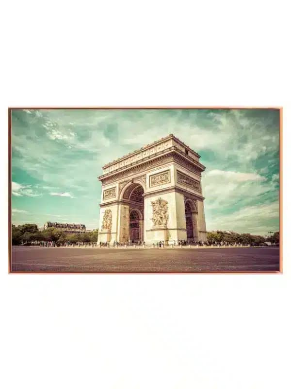 Triumphal Arch Under Blue Sky