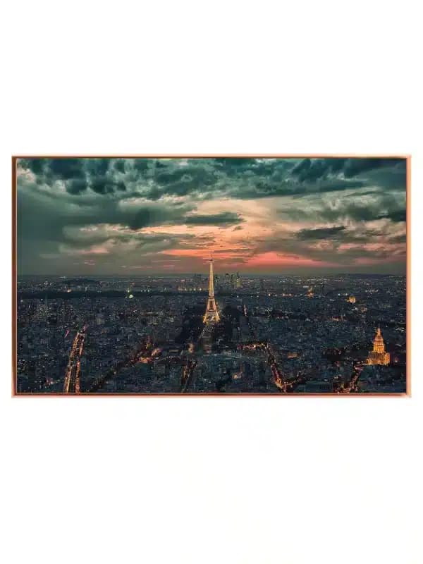 Paris Evening Skyline View
