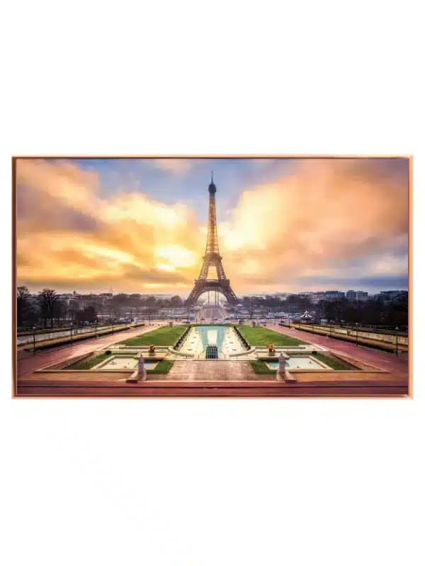 Eiffel Tower Sunrise Scene
