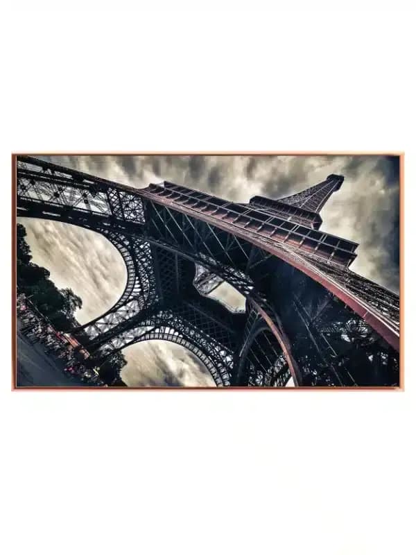 Dramatic Eiffel Tower Perspective