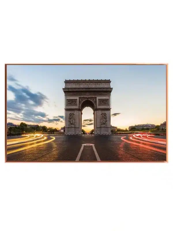 Arc De Triomphe Sunset View