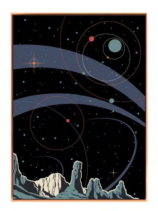Kosmiske Baner Over Klipper