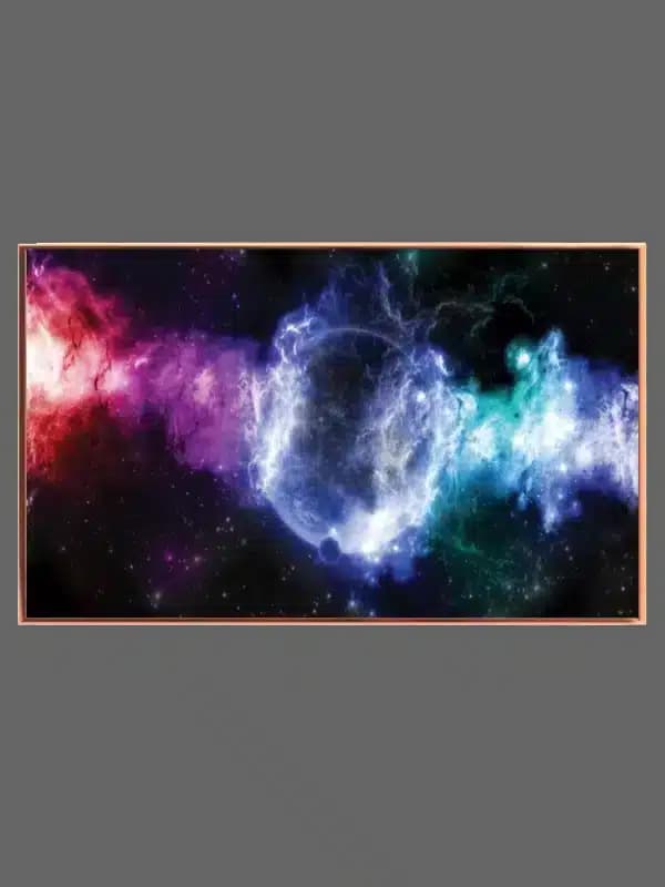 Kosmisk Nebula med Lysring