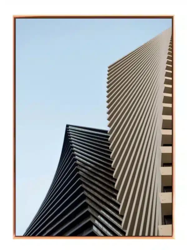 Moderne Højhuse Mod Himlen