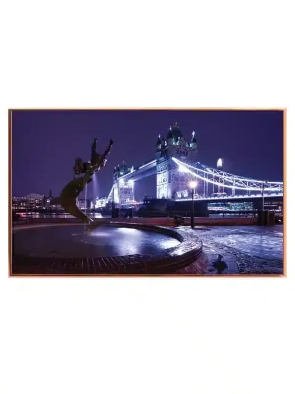 Tower Bridge i Nattelys
