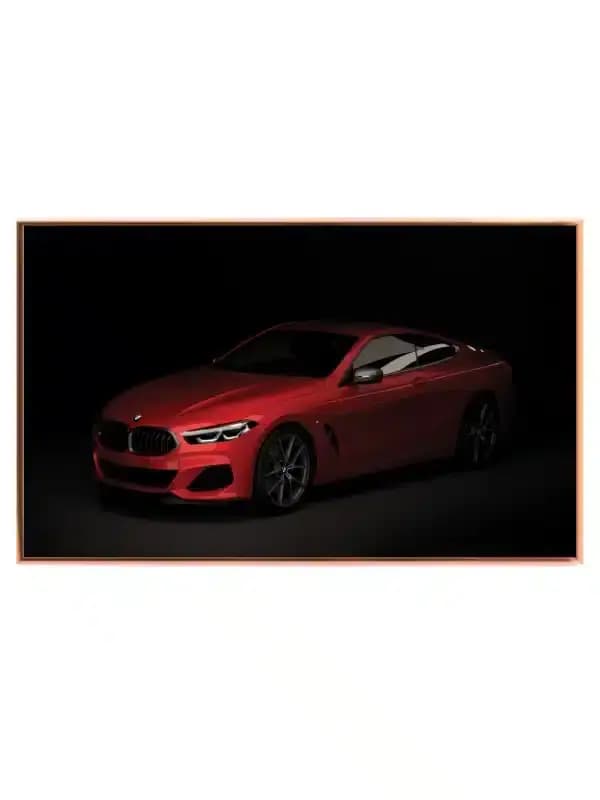 BMW Elegant Rød Coupé