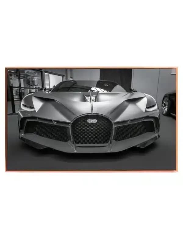 Bugatti Hypercar Front Plakat