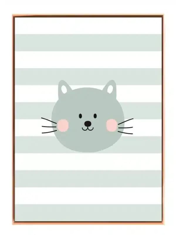 Gentle Kitty Face Plakat
