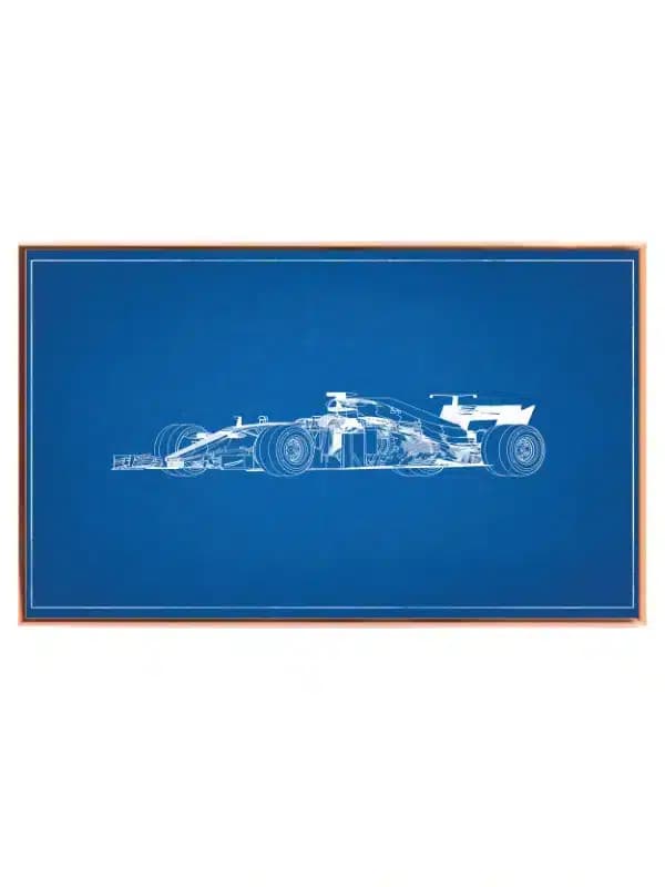 Ferrari F1 Racing Blueprint