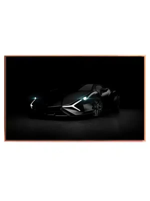 Lamborghini I Skumringen Plakat
