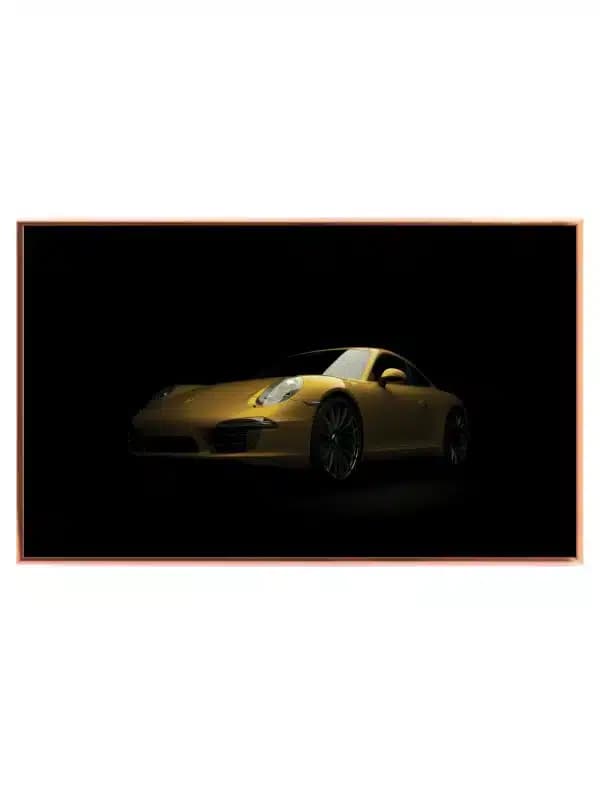 Gylden Porsche Coupé