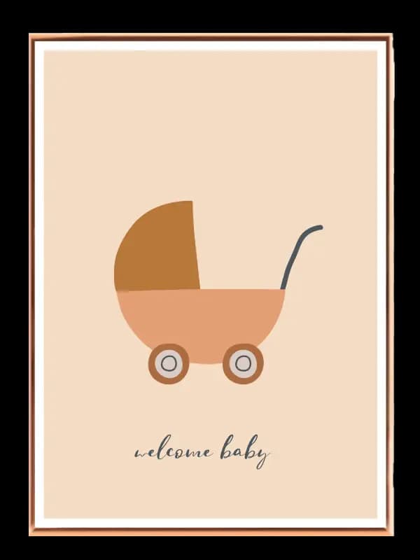 Gentle Baby Carriage Plakat
