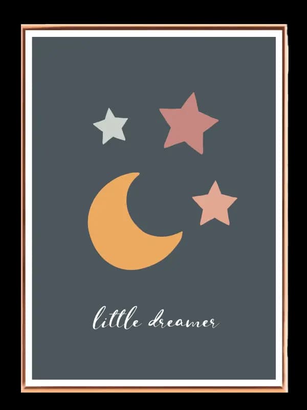 Gentle Little Dreamer Quote Plakat