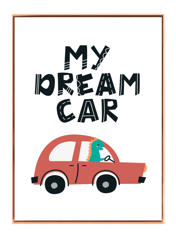 Playful Dream Car Plakat