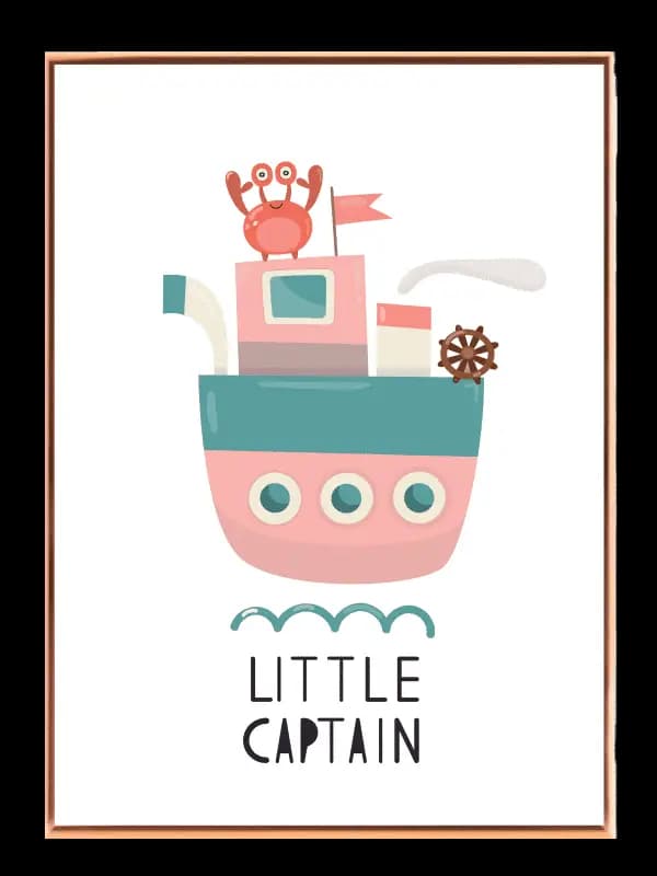 Little Captain Ocean Adventure Plakat