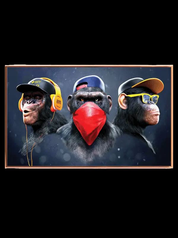 Cool Urban Monkey Crew Plakat