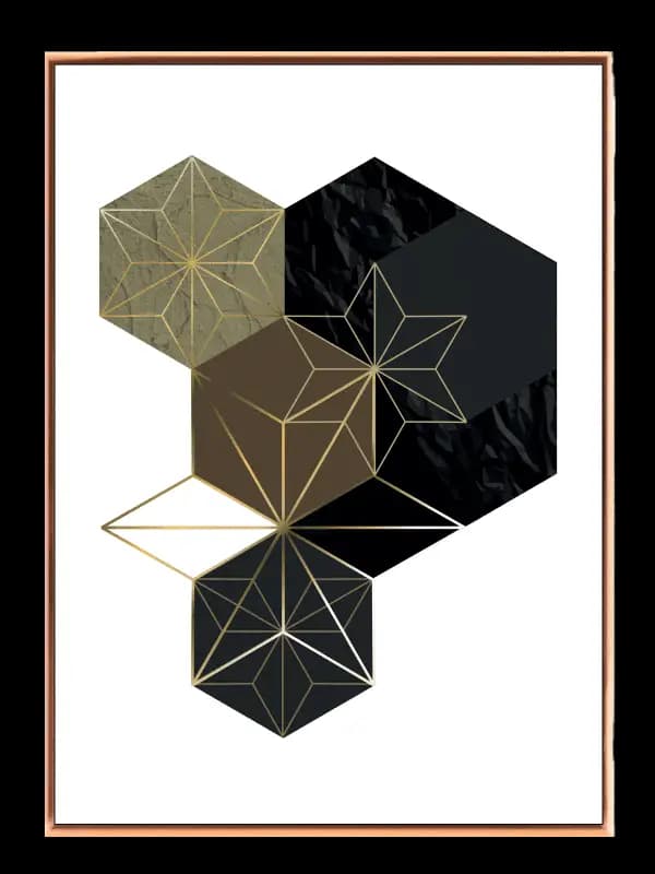Hexa Prism Harmony Plakat