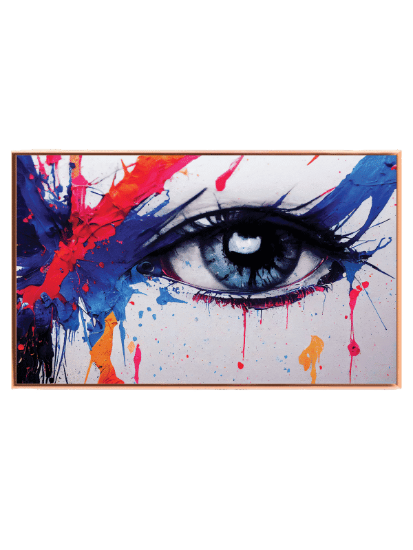 Chromatic Eye Splash Plakat
