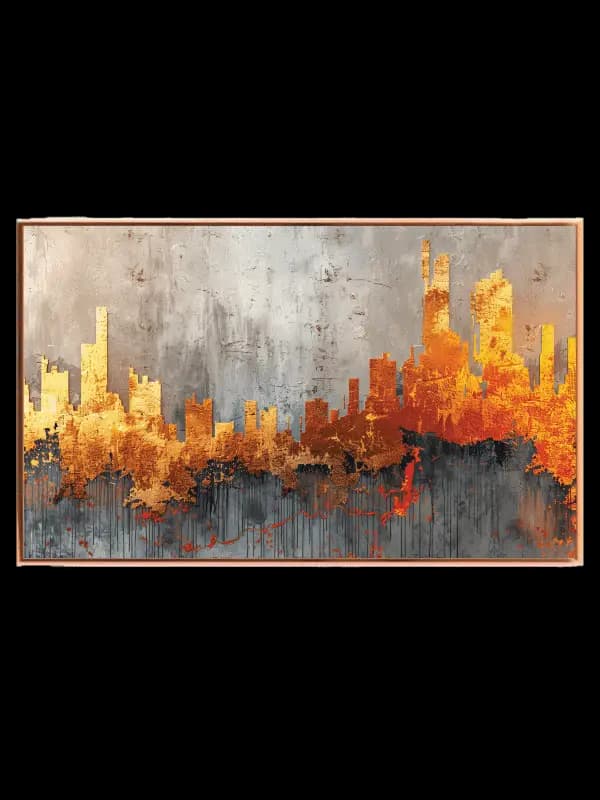Burnished Skyline Veins Plakat