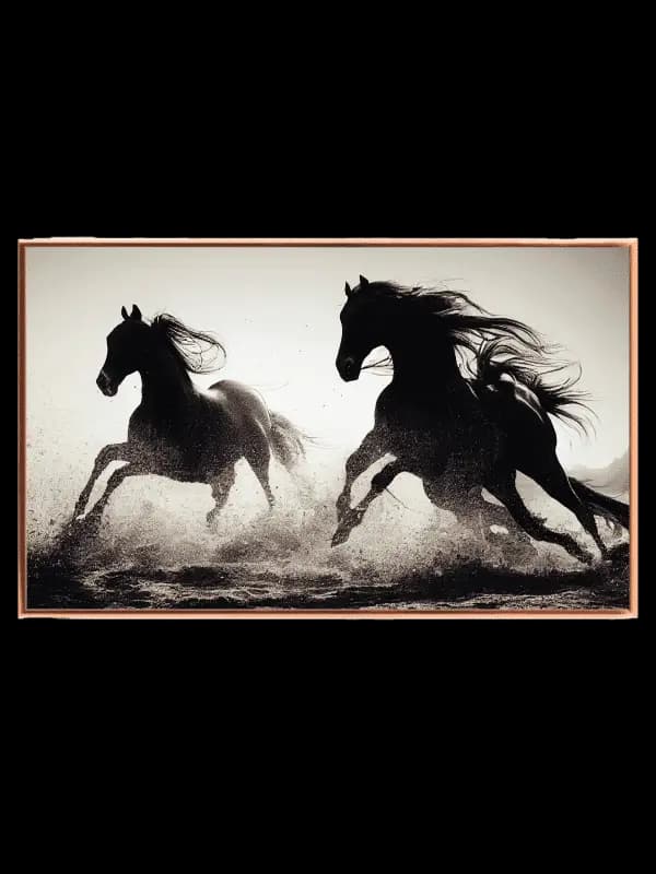 Running Horses Plakat