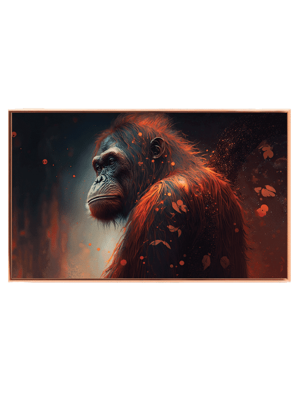 Orangutan Plakat