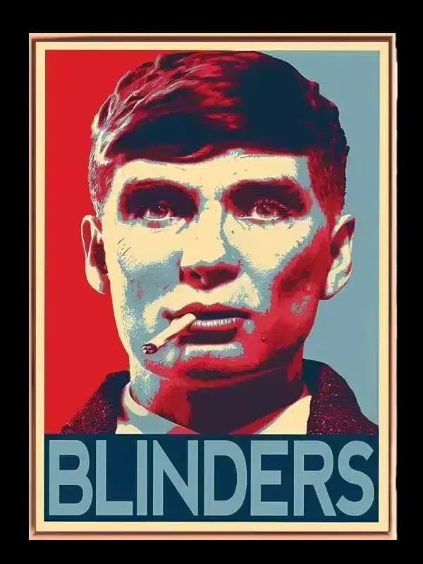 Ikonisk Blinders Plakat