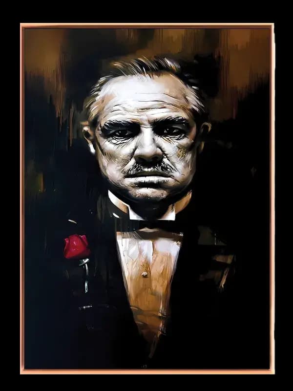 Klassisk Godfather Portræt