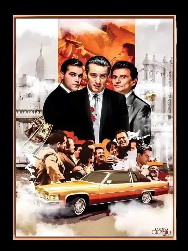 Klassisk Kriminalfilm Collage