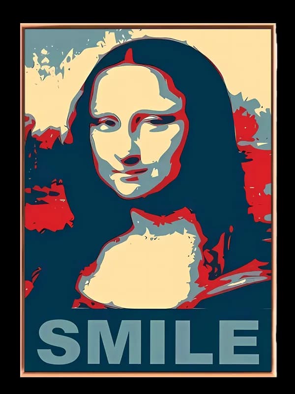 Ikonisk Smile Plakat