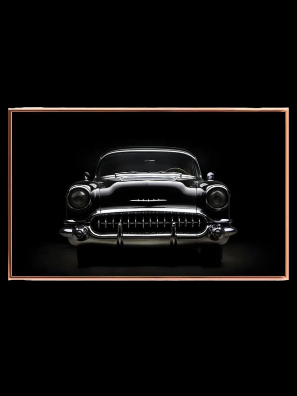Vintage Klassisk Bil Front