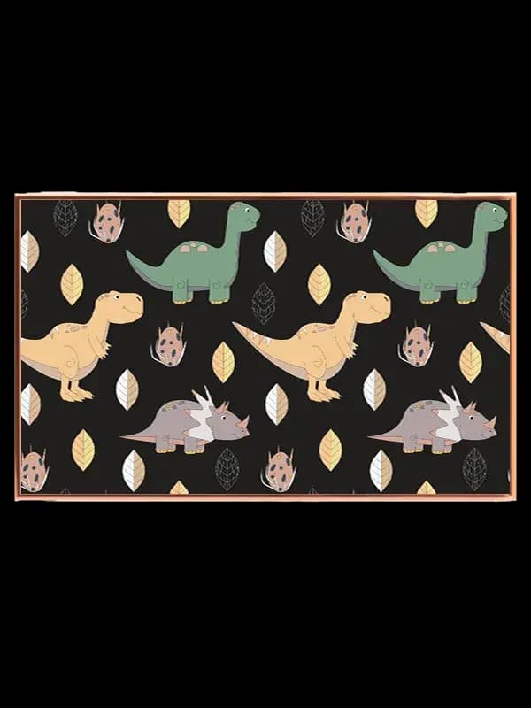 Playful Dinosaur Friends Plakat